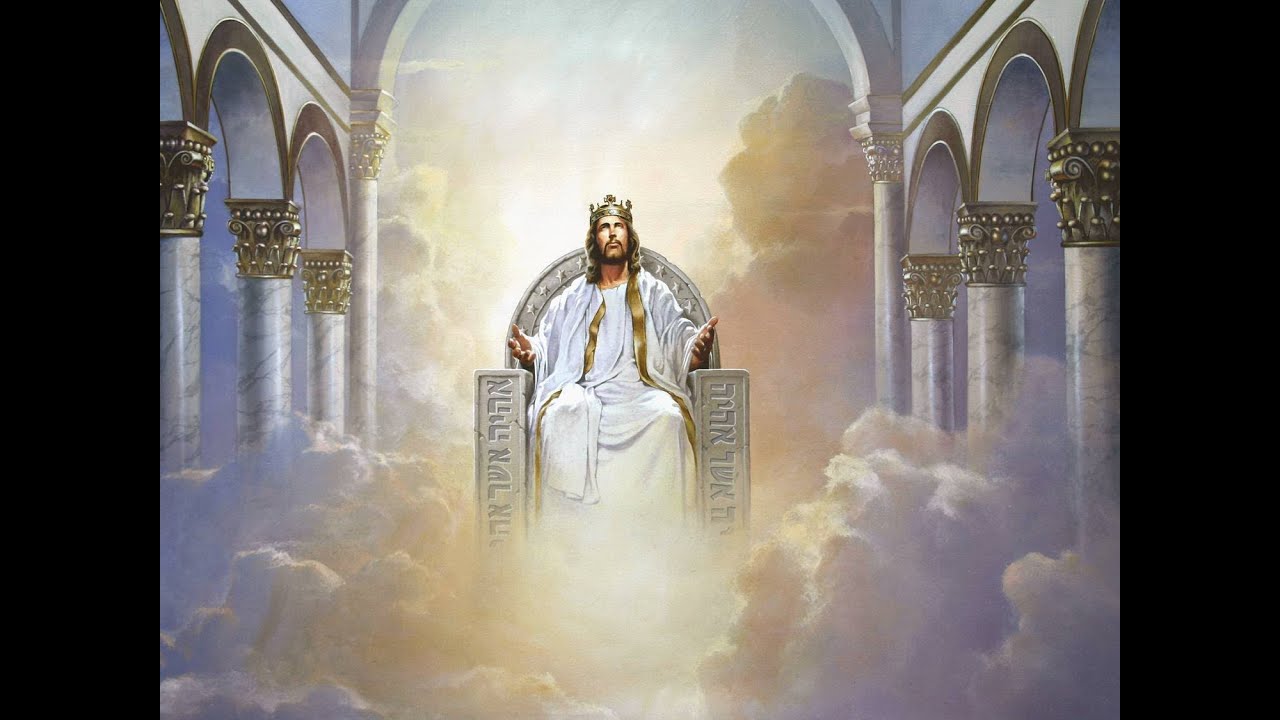 clipart jesus on the throne - photo #24