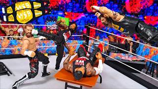 The Usos vs Kevin Owens & Sami Zayn - WWE Tag Team Action Figure Match