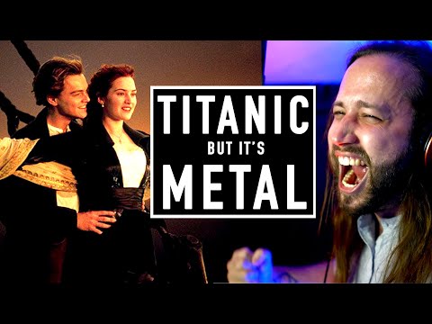 My Heart Will Go On - Titanic // Celine Dion (METAL cover by Jonathan Young)