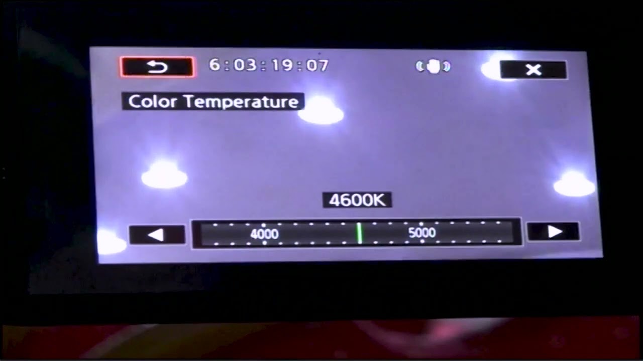 How to Set Canon XA11 White balance - YouTube