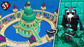 Hice la GRANJA de GUARDIANES más GRANDE de Minecraft 