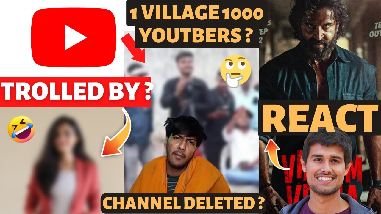 Indian Govt Ban Pakistani Twitter Account ? YouTube India TROLLED ? Dhruve Rathee On Vikram Vedha
