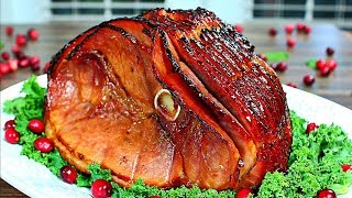 How To Make Holiday Ham  Best Ever Glazed Ham Recipe #MrMakeItHappen  #HolidayHam 