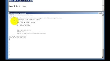 Zimbra mail server installation steps - part 1/2