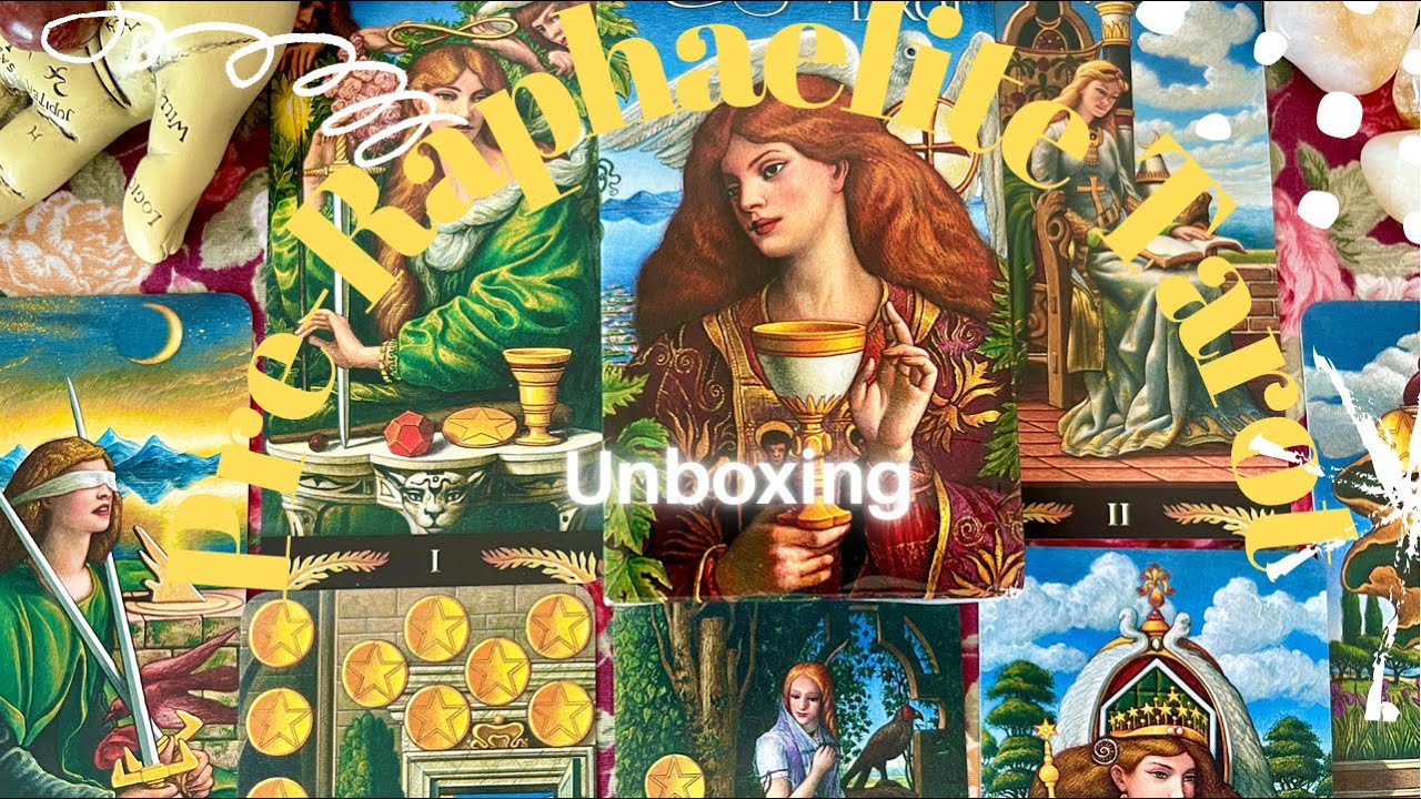 Pre-Raphaelite Tarot | Unboxing and First Impressions Walkthrough
