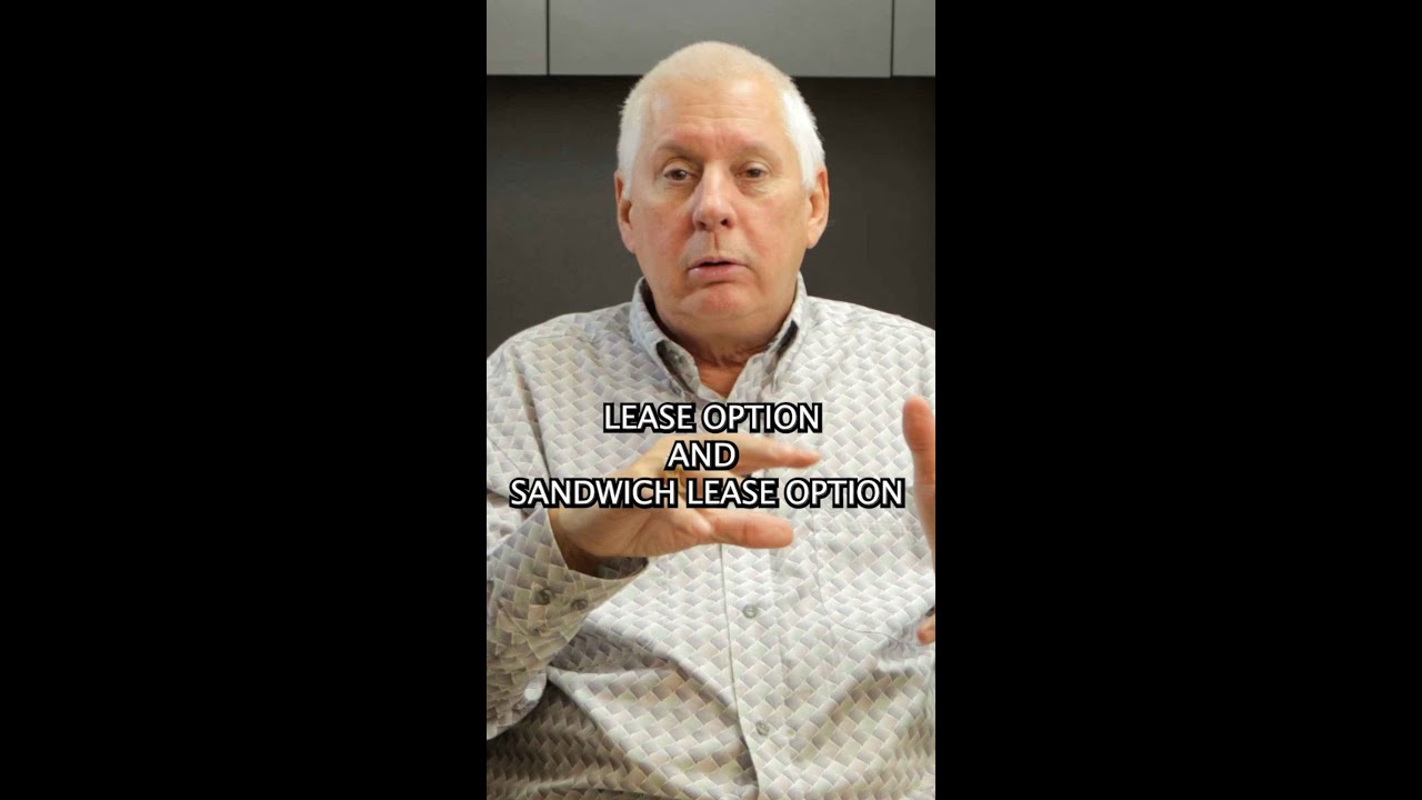 Lease Option and Sandwich Lease Option...What's the difference? YouTube