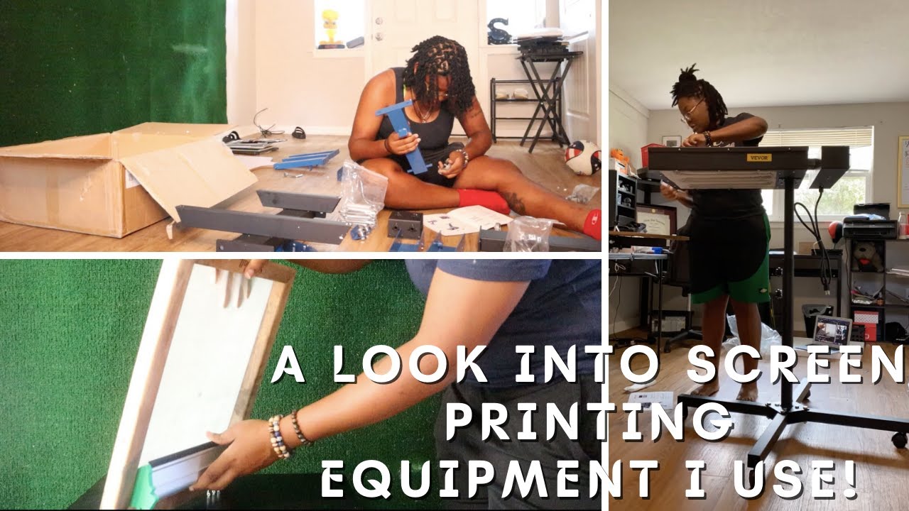 A Look Into Screen Printing Equipment I Use!