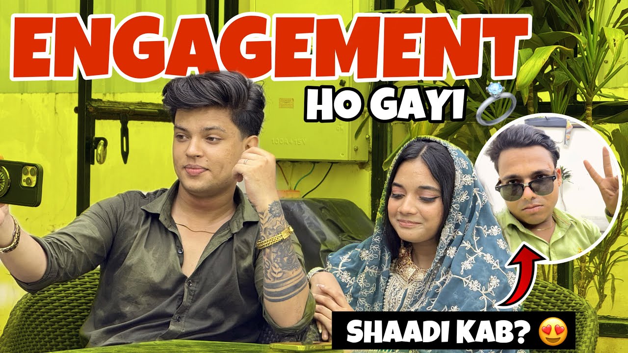 Shahfaiz ❤️ Kashish Engagement Ring 💍 ||Full Vlog With Sagar Shital Vlogs | | Shaadi Date Soon || 🎉🎉
