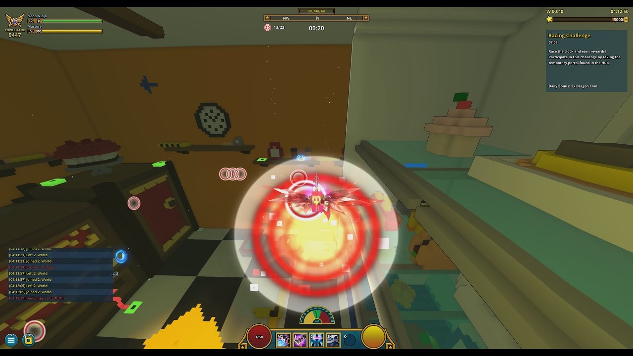 Trove Giant Kitchen Racing Challenge in 14 Seconds