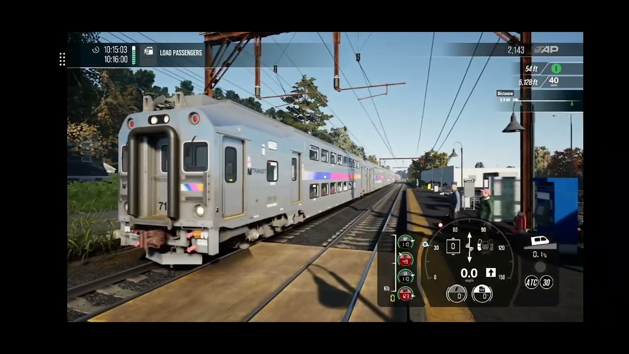 Train Sim World 6 Gameplay. Morristown Line Service: Dover to New York Penn Station 