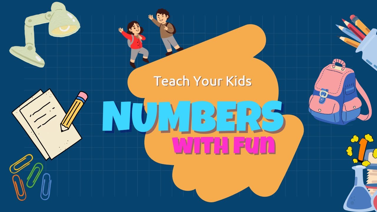 Know Your Numbers - Fun way to teach kids about numbers 123!! # ...