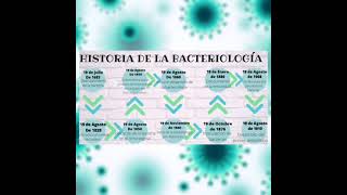 Línea del tiempo : historia de la Bacteriología