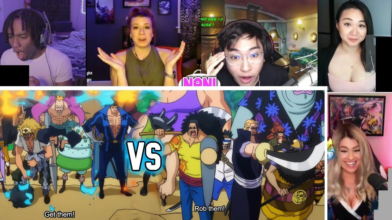 Roger Pirates vs Whiterbeard Pirates | One Piece 966 - Reaction Mashup