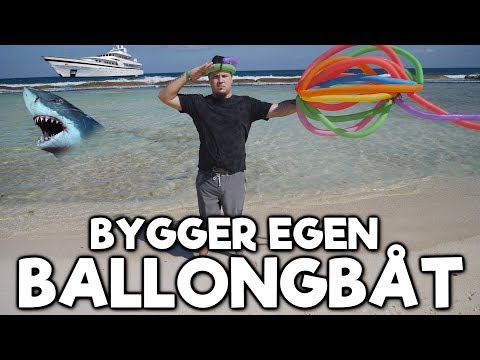 Bygger Egen Ballongbåt - Försöker Korsa Atlanten