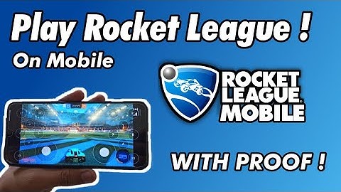 How To Play Rocket League On Mobile | Nvidia GeForce Now | 100% Real