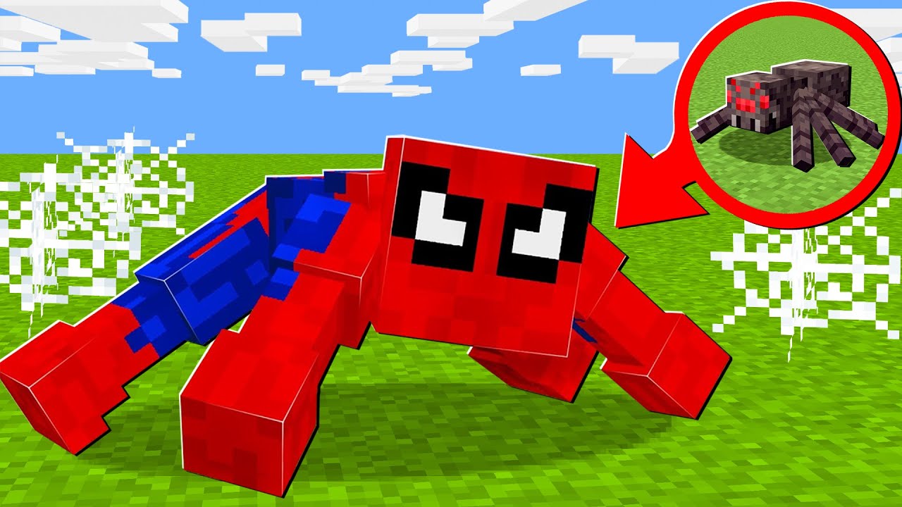 Переделал КАЖДОГО МОБА в СУПЕРГЕРОЕВ МАРВЕЛ в Майнкрафт - YouTube