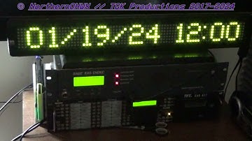 SAGE EAS ENDEC 1822 - Timed RWT Demonstration