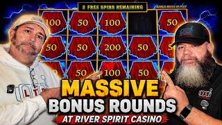 MASSIVE Bonus Rounds at River Spirit Casino screenshot 1