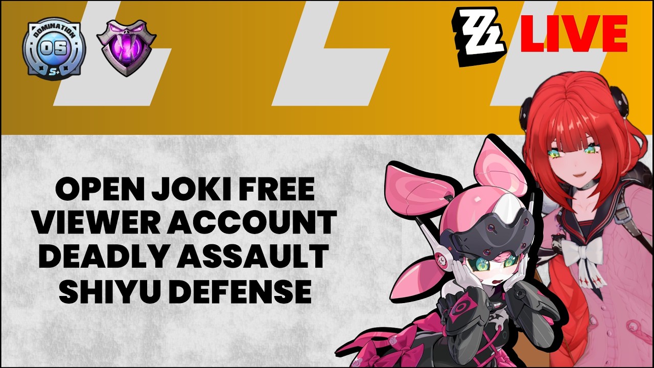 SHIYU RESET | FREE JOKI SHIYU/DEADLY ASSAULT/HOLLOW ZERO | ARIA ENGINE COMPARISON SOON | ZZZ