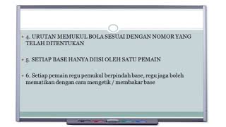 Belajar PJOK Permainan Rounders