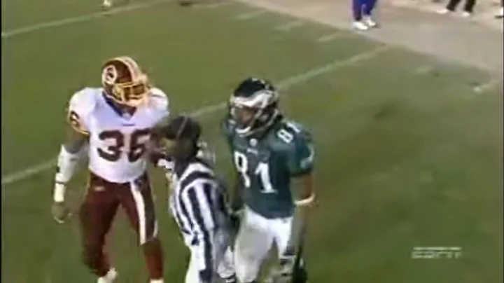 Terrell Owens & Sean Taylor CRAZY TRASHTALK 2004 w...