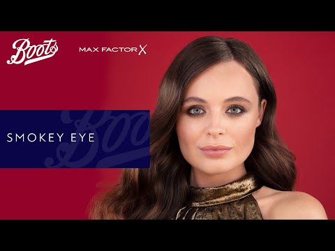 Make-up Tutorial | Max Factor Smokey Eye Look | Boots UK