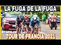 RESUMEN ETAPA 12 ➤ TOUR DE FRANCIA 2021 🇫🇷 La Fuga de La Fuga