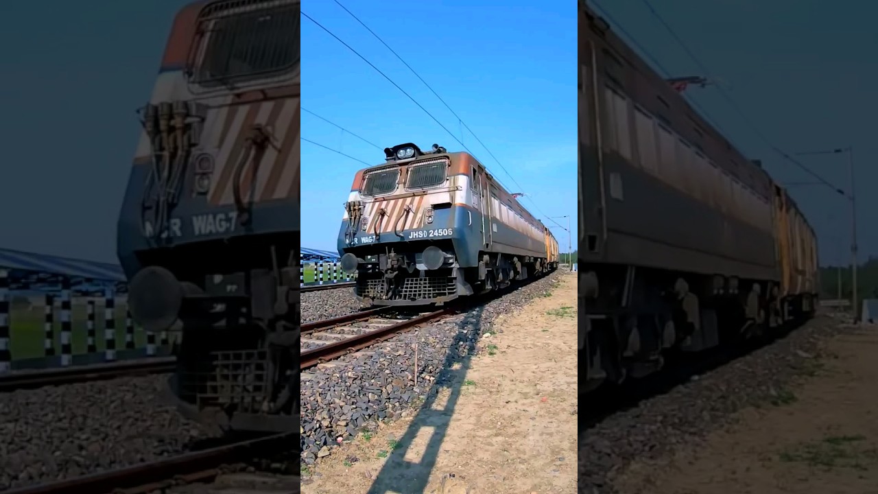 Unique Tiger Face WAG-7 Locomotive 