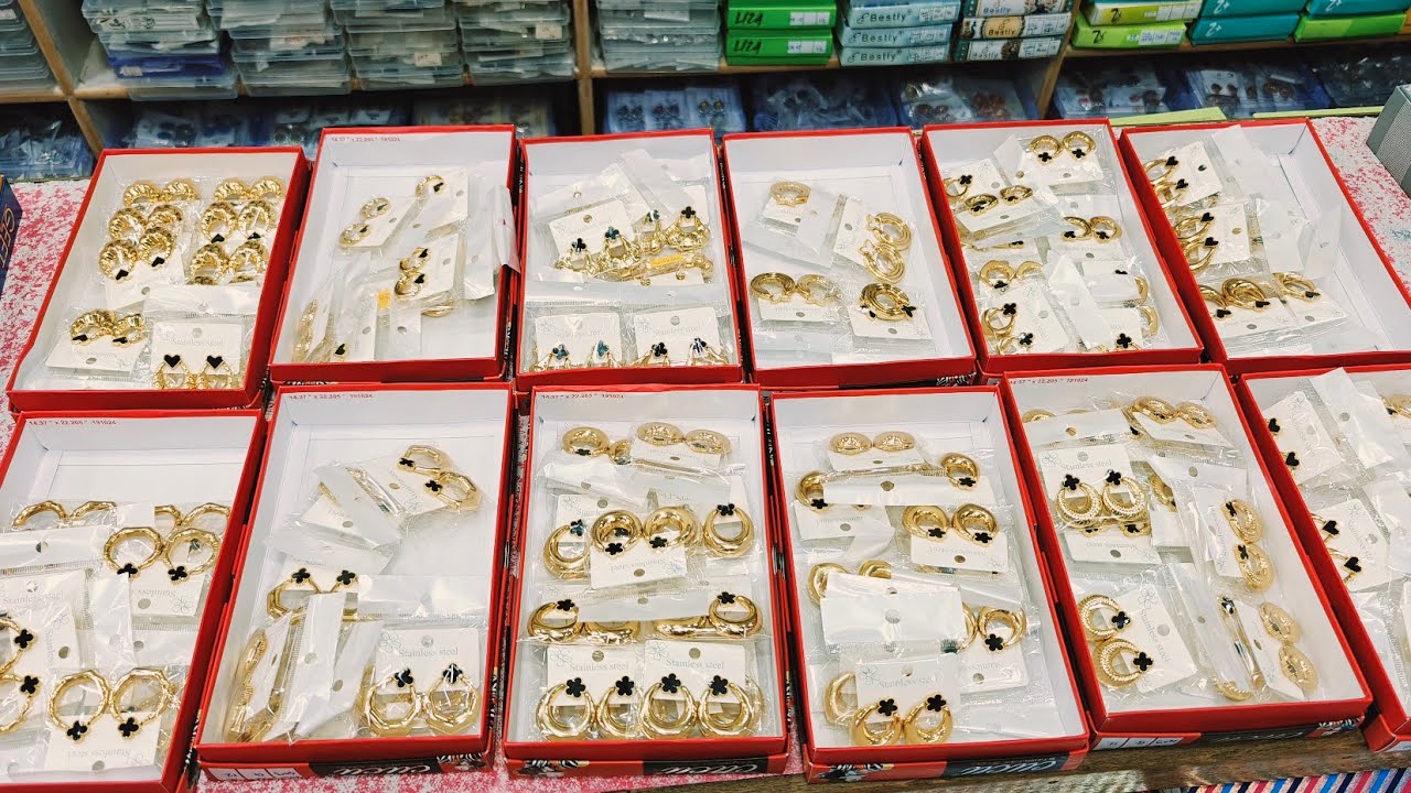 Chickpet Bangalore Wholesale Imported Korian Accessories/All Type Korian Earrings,Bindis/Shopping