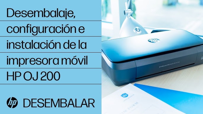 Impresora Portátil HP OfficeJet 200 Wireless 