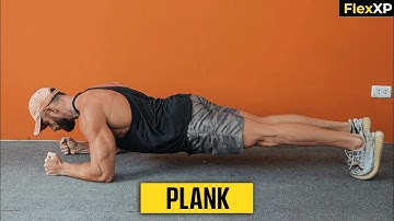 Plank Form & Tutorial Guide (30 Seconds) - FlexXP