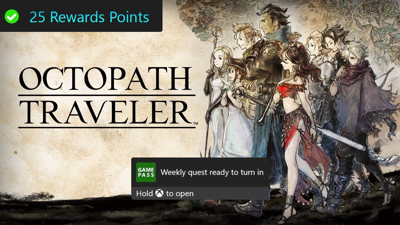OCTOPATH TRAVELER Weekly Xbox Game Pass Quest Guide - Survive Frenetic Battles