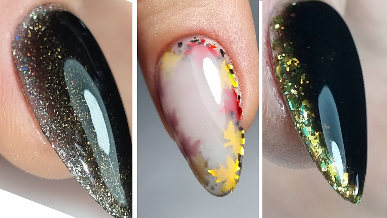 French Tip Nail Art Designs - Easy Nail Design - YouTube