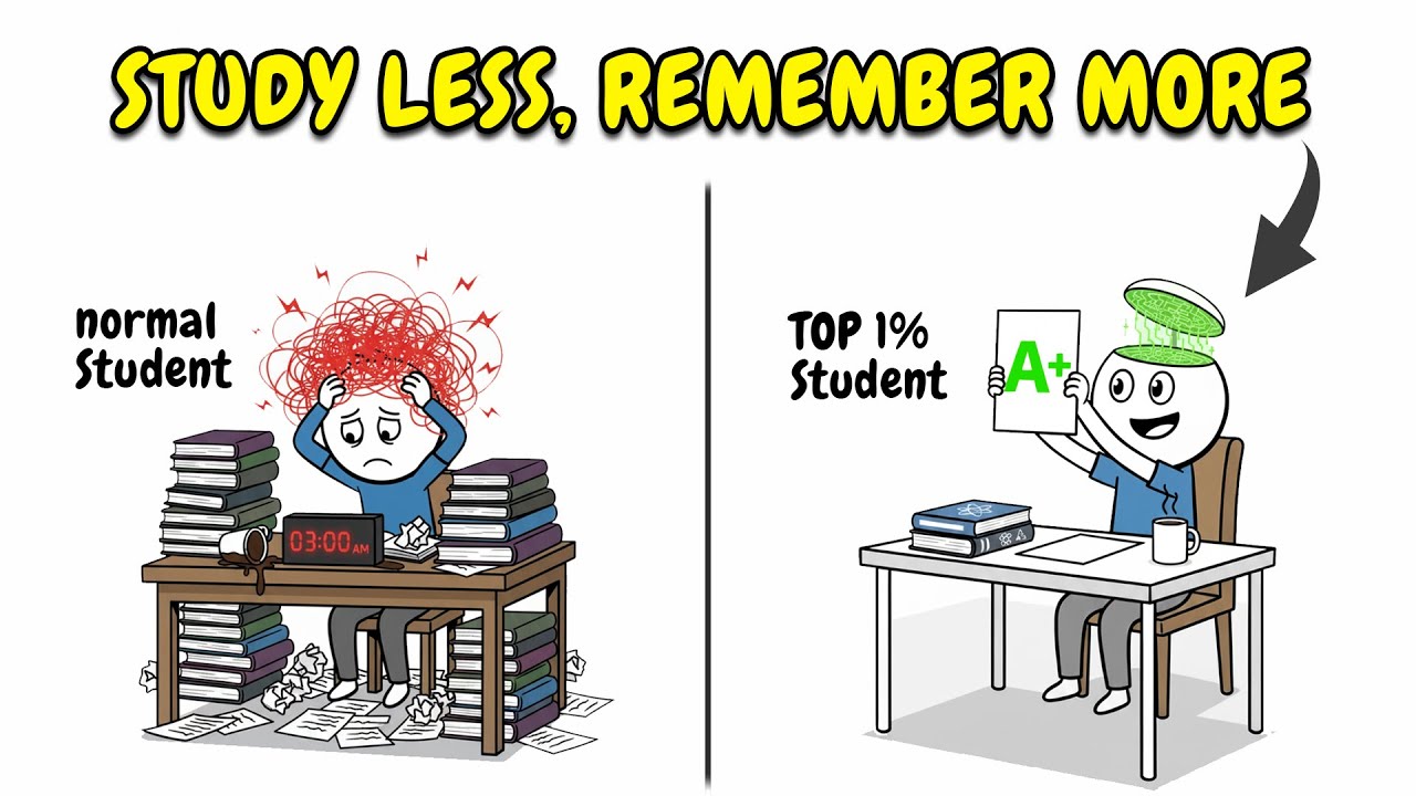 8 Harvard Study SECRETS to Ace Any Exam (Study Less)