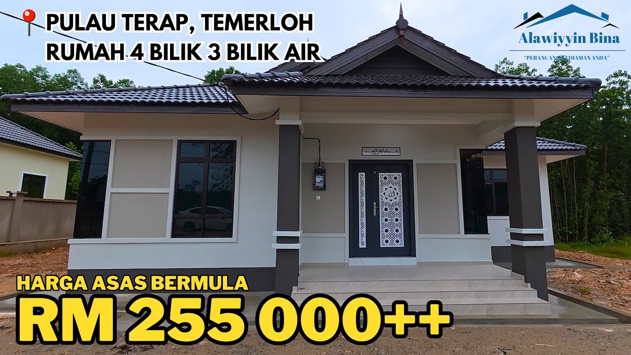 BANGLO 4 BILIK 3 BILIK AIR - PULAU TERAP, TEMERLOH