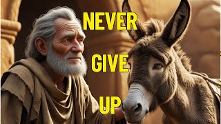 Never Give Up | The Donkey’s Path to Freedom | Motivational Story