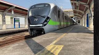 1187次EMU900型區間車往苗栗離開楊梅站