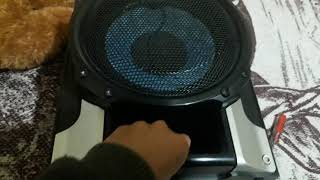 Como destapar un woofer del equipo sony