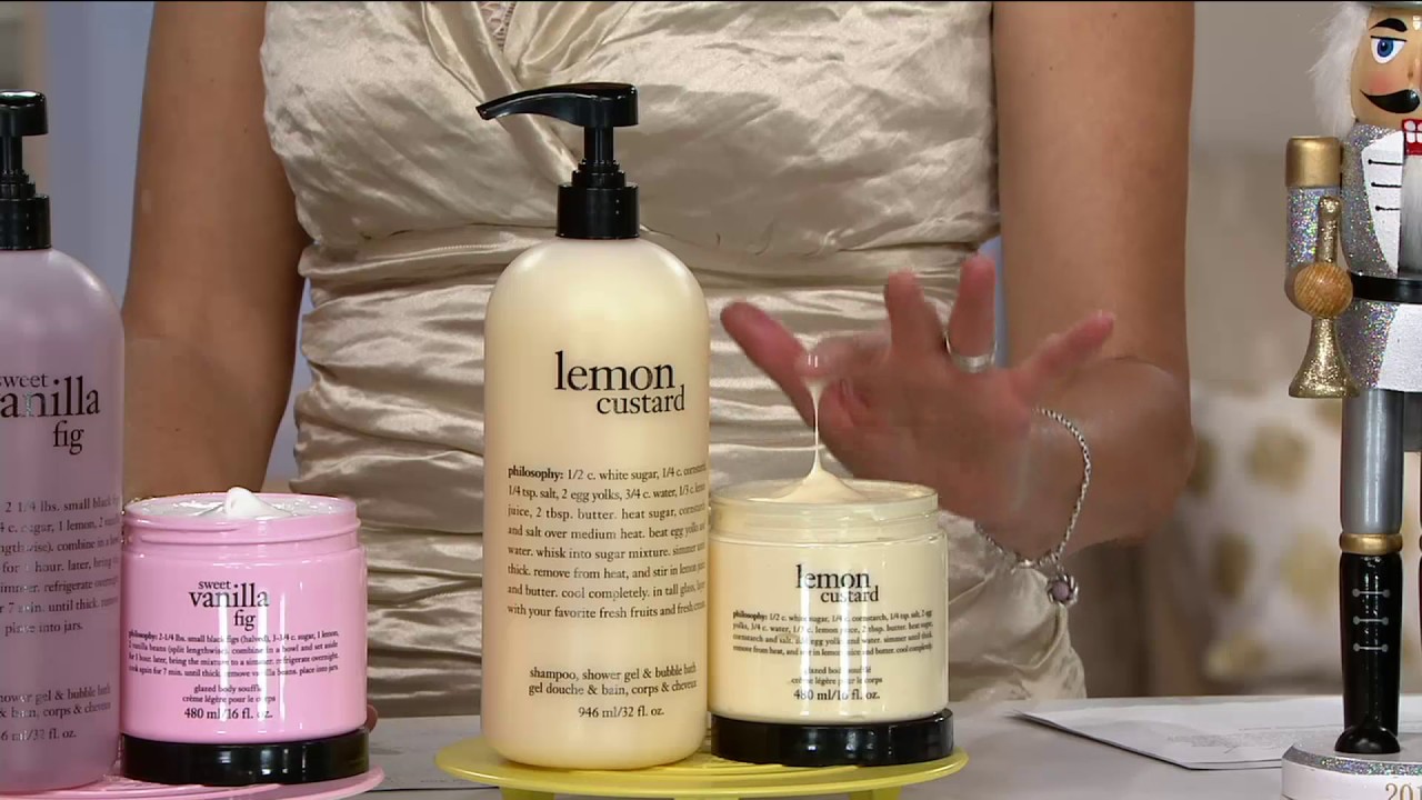 philosophy supersize shower gel and souffle duo on QVC YouTube