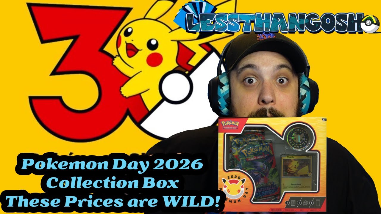 Pokemon Day 2026 Collection Box Opening | Prices for this are WILD
