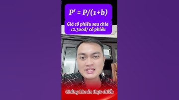 Cách tính giá cổ phiếu sau khi chia cổ tức