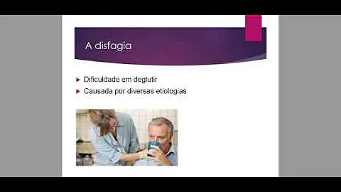 O que é a disfagia orofaríngea?