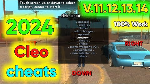 How To Install CLEO CHEAT MENU - GTA SA Android 10/11/12/13 |