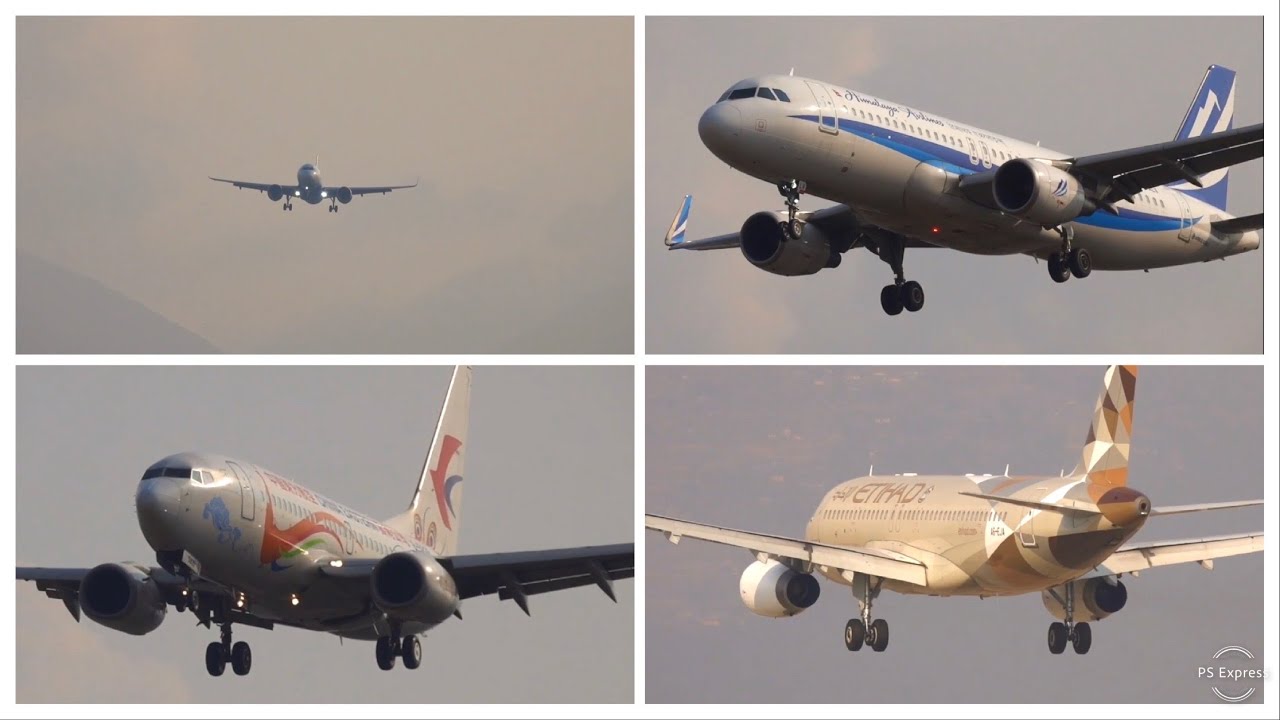 Plane Spotting at Kathmandu Airport. TIA Plane Spotting.