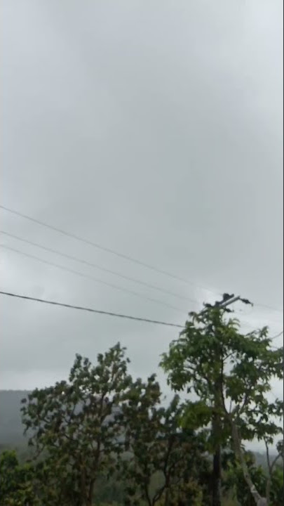 Gerimis di pagi hari