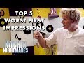 Top 5 WORST First Impressions | Kitchen Nightmares