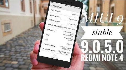 MIUI 9.0.5.0 GLOBAL STABLE UPDATE || REDMI NOTE 4 || FULL REVIEW