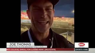 Joe Thomas shares his thoughts on the Mason Graham selection - Sports4CLE 4/24/25