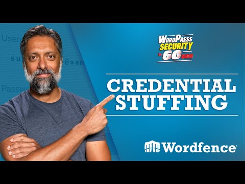 Credential Stuffing Attacks Explained! - WordPress Security In 60 Seconds