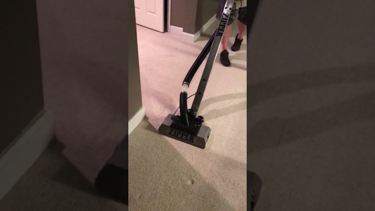 Zipper carpet cleaning (rental property) nylon Berber YouTube